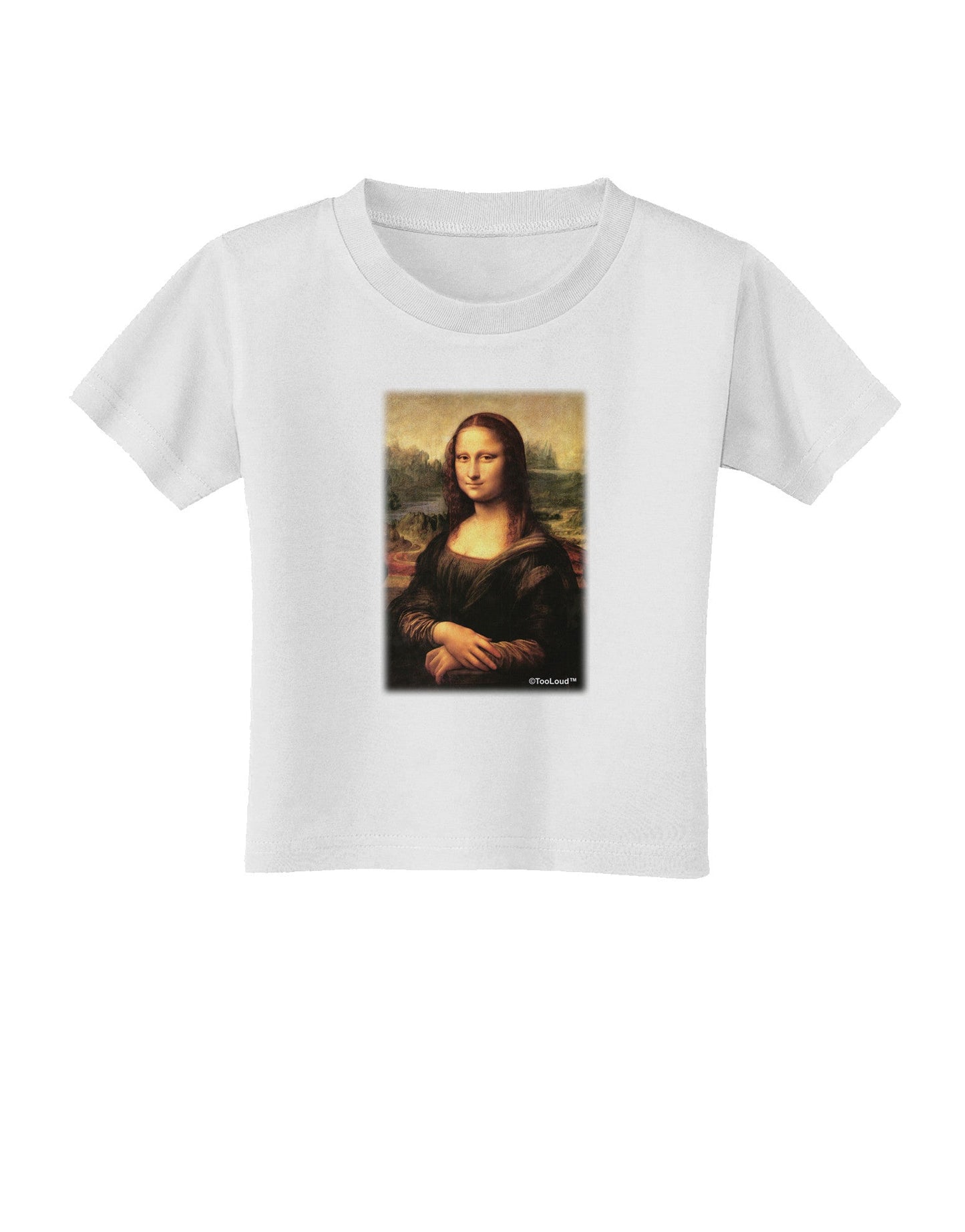 Mona Painting Toddler T-Shirt-Toddler T-Shirt-TooLoud-White-2T-Davson Sales