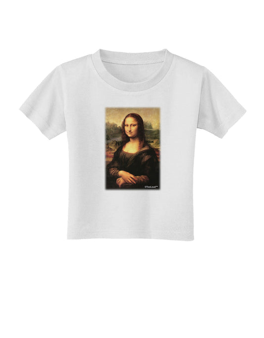 Mona Painting Toddler T-Shirt-Toddler T-Shirt-TooLoud-White-2T-Davson Sales