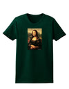 Mona Painting Womens Dark T-Shirt-Womens T-Shirt-TooLoud-Forest-Green-Small-Davson Sales