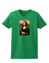 Mona Painting Womens Dark T-Shirt-Womens T-Shirt-TooLoud-Kelly-Green-X-Small-Davson Sales