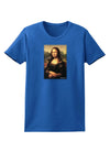 Mona Painting Womens Dark T-Shirt-Womens T-Shirt-TooLoud-Royal-Blue-X-Small-Davson Sales