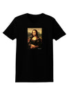 Mona Painting Womens Dark T-Shirt-Womens T-Shirt-TooLoud-Black-X-Small-Davson Sales