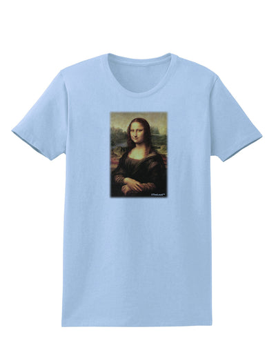 Mona Painting Womens T-Shirt-Womens T-Shirt-TooLoud-Light-Blue-X-Small-Davson Sales