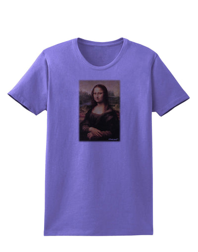 Mona Painting Womens T-Shirt-Womens T-Shirt-TooLoud-Violet-X-Small-Davson Sales