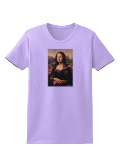 Mona Painting Womens T-Shirt-Womens T-Shirt-TooLoud-Lavender-X-Small-Davson Sales