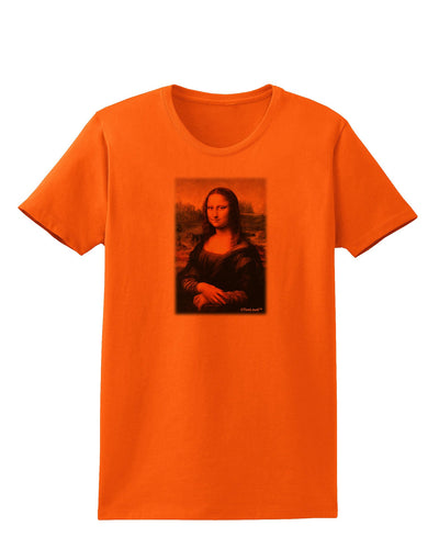 Mona Painting Womens T-Shirt-Womens T-Shirt-TooLoud-Orange-X-Small-Davson Sales