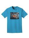 Monarch Butterfly Photo Adult Dark T-Shirt-Mens T-Shirt-TooLoud-Turquoise-Small-Davson Sales