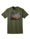 Monarch Butterfly Photo Adult Dark T-Shirt-Mens T-Shirt-TooLoud-Military-Green-Small-Davson Sales