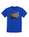 Monarch Butterfly Photo Childrens Dark T-Shirt-Childrens T-Shirt-TooLoud-Royal-Blue-X-Small-Davson Sales