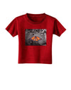 Monarch Butterfly Photo Toddler T-Shirt Dark-Toddler T-Shirt-TooLoud-Red-2T-Davson Sales