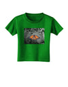 Monarch Butterfly Photo Toddler T-Shirt Dark-Toddler T-Shirt-TooLoud-Clover-Green-2T-Davson Sales