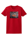 Monarch Butterfly Photo Womens Dark T-Shirt-TooLoud-Red-X-Small-Davson Sales