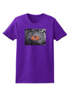 Monarch Butterfly Photo Womens Dark T-Shirt-TooLoud-Purple-X-Small-Davson Sales