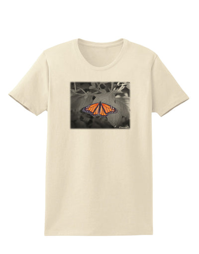 Monarch Butterfly Photo Womens T-Shirt-Womens T-Shirt-TooLoud-Natural-X-Small-Davson Sales