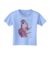 Monkey in Tree Watercolor Toddler T-Shirt-Toddler T-Shirt-TooLoud-Aquatic-Blue-2T-Davson Sales