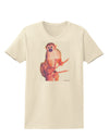 Monkey in Tree Watercolor Womens T-Shirt-Womens T-Shirt-TooLoud-Natural-X-Small-Davson Sales