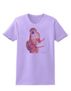 Monkey in Tree Watercolor Womens T-Shirt-Womens T-Shirt-TooLoud-Lavender-X-Small-Davson Sales