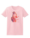 Monkey in Tree Watercolor Womens T-Shirt-Womens T-Shirt-TooLoud-PalePink-X-Small-Davson Sales