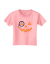 Monocle Jack-o-Lantern Color Toddler T-Shirt-Toddler T-Shirt-TooLoud-Candy-Pink-2T-Davson Sales