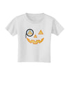 Monocle Jack-o-Lantern Color Toddler T-Shirt-Toddler T-Shirt-TooLoud-White-2T-Davson Sales