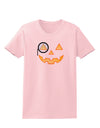 Monocle Jack-o-Lantern Color Womens T-Shirt-Womens T-Shirt-TooLoud-PalePink-X-Small-Davson Sales