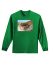 Montezuma Castle Arizona Adult Long Sleeve Dark T-Shirt-TooLoud-Kelly-Green-Small-Davson Sales