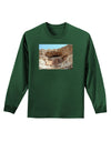 Montezuma Castle Arizona Adult Long Sleeve Dark T-Shirt-TooLoud-Dark-Green-Small-Davson Sales