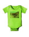 Montezuma Castle Arizona Baby Romper Bodysuit-Baby Romper-TooLoud-Lime-06-Months-Davson Sales