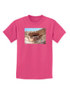 Montezuma Castle Arizona Childrens Dark T-Shirt-Childrens T-Shirt-TooLoud-Sangria-X-Small-Davson Sales