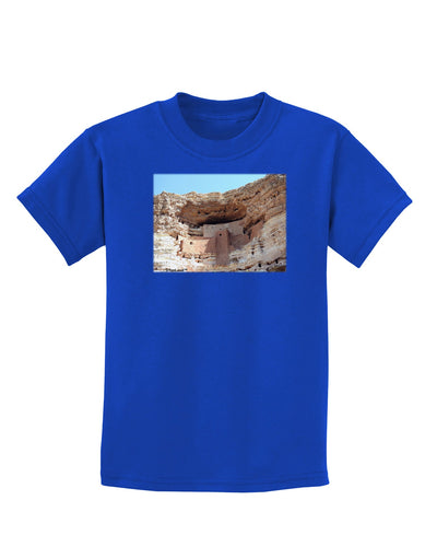 Montezuma Castle Arizona Childrens Dark T-Shirt-Childrens T-Shirt-TooLoud-Royal-Blue-X-Small-Davson Sales