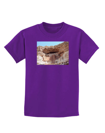 Montezuma Castle Arizona Childrens Dark T-Shirt-Childrens T-Shirt-TooLoud-Purple-X-Small-Davson Sales