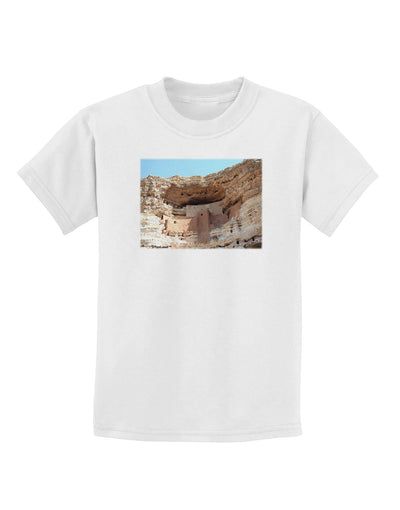 Montezuma Castle Arizona Childrens T-Shirt-Childrens T-Shirt-TooLoud-White-X-Small-Davson Sales