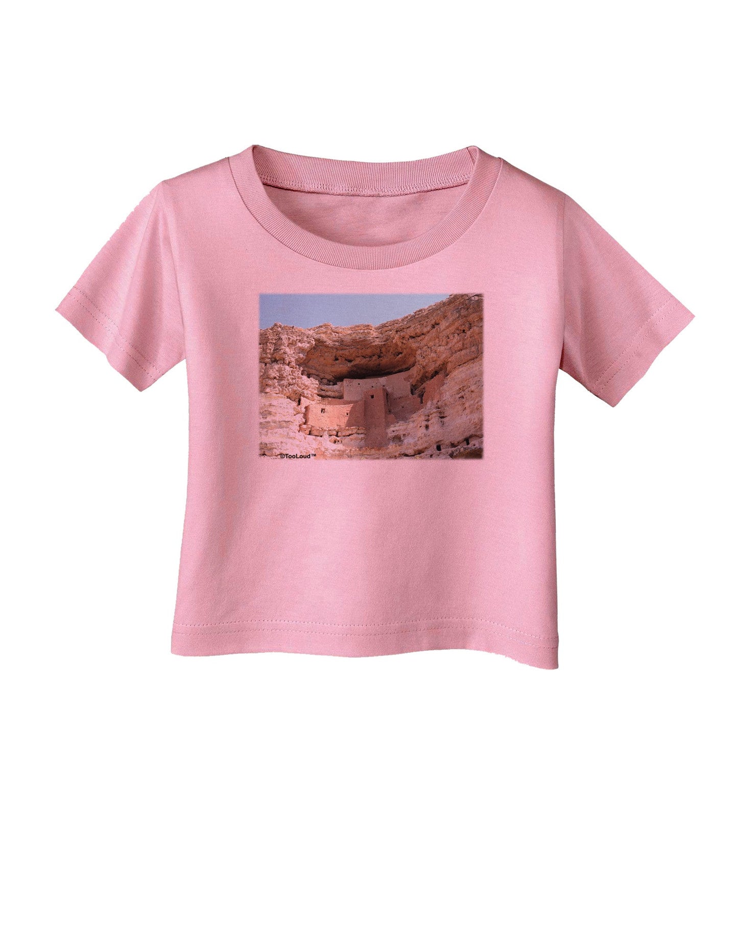 Montezuma Castle Arizona Infant T-Shirt-Infant T-Shirt-TooLoud-Candy-Pink-06-Months-Davson Sales