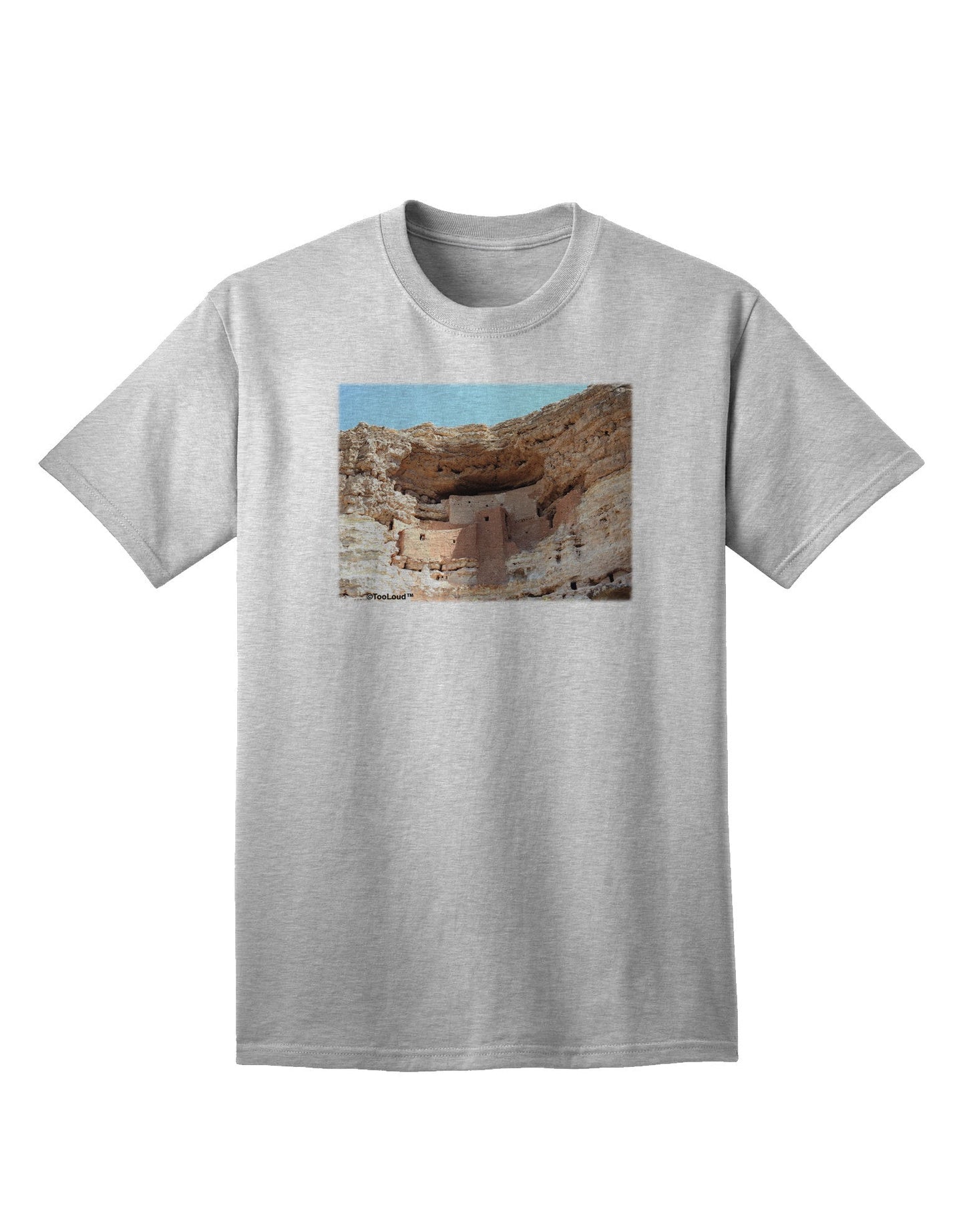 Montezuma Castle Arizona - Premium Adult T-Shirt Collection-Mens T-shirts-TooLoud-AshGray-Small-Davson Sales