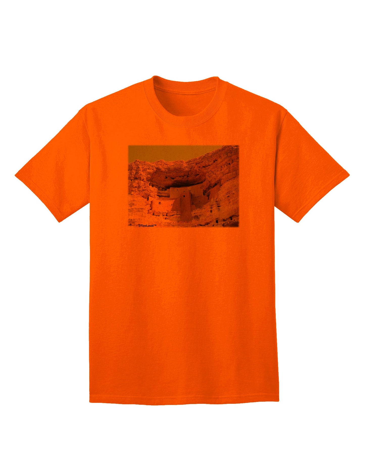 Montezuma Castle Arizona - Premium Adult T-Shirt Collection-Mens T-shirts-TooLoud-Orange-Small-Davson Sales
