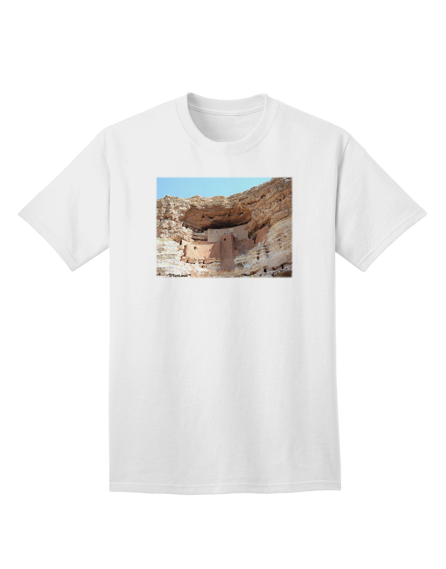 Montezuma Castle Arizona - Premium Adult T-Shirt Collection-Mens T-shirts-TooLoud-White-Small-Davson Sales