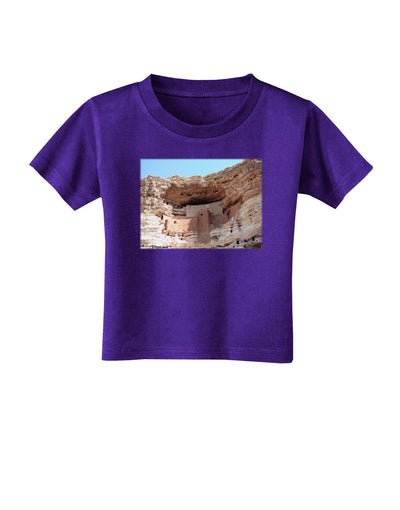 Montezuma Castle Arizona Toddler T-Shirt Dark-Toddler T-Shirt-TooLoud-Purple-2T-Davson Sales