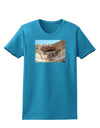 Montezuma Castle Arizona Womens Dark T-Shirt-TooLoud-Turquoise-X-Small-Davson Sales