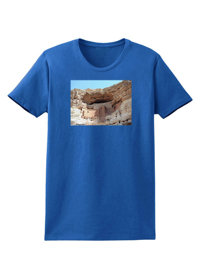 Montezuma Castle Arizona Womens Dark T-Shirt-TooLoud-Royal-Blue-X-Small-Davson Sales