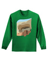 Montezuma Castle Artwork Adult Long Sleeve Dark T-Shirt-TooLoud-Kelly-Green-Small-Davson Sales