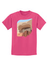 Montezuma Castle Artwork Childrens Dark T-Shirt-Childrens T-Shirt-TooLoud-Sangria-X-Small-Davson Sales