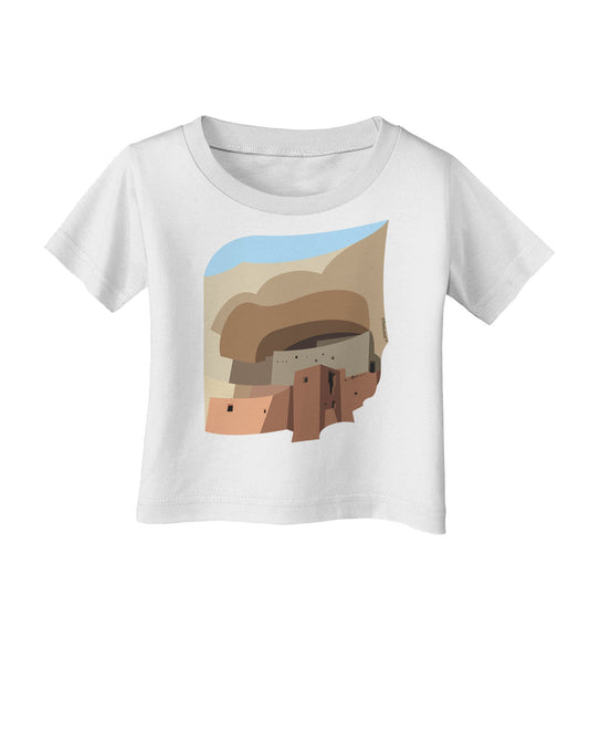 Montezuma Castle Artwork Infant T-Shirt-Infant T-Shirt-TooLoud-White-06-Months-Davson Sales