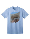 Montezuma Castle Artwork - Premium Adult T-Shirt for Art Enthusiasts-Mens T-shirts-TooLoud-Light-Blue-Small-Davson Sales