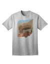 Montezuma Castle Artwork - Premium Adult T-Shirt for Art Enthusiasts-Mens T-shirts-TooLoud-AshGray-Small-Davson Sales