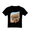 Montezuma Castle Artwork Toddler T-Shirt Dark-Toddler T-Shirt-TooLoud-Black-2T-Davson Sales