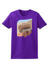 Montezuma Castle Artwork Womens Dark T-Shirt-TooLoud-Purple-X-Small-Davson Sales