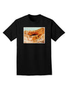 Montezuma Castle Watercolor Adult Dark T-Shirt-Mens T-Shirt-TooLoud-Black-Small-Davson Sales