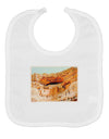 Montezuma Castle Watercolor Baby Bib