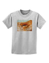 Montezuma Castle Watercolor Childrens T-Shirt-Childrens T-Shirt-TooLoud-AshGray-X-Small-Davson Sales