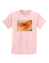 Montezuma Castle Watercolor Childrens T-Shirt-Childrens T-Shirt-TooLoud-PalePink-X-Small-Davson Sales